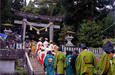 30日:神明神社例祭(鶏芸奉納)